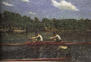 Thomas Eakins The buddie is rowing the boat Germany oil painting artist